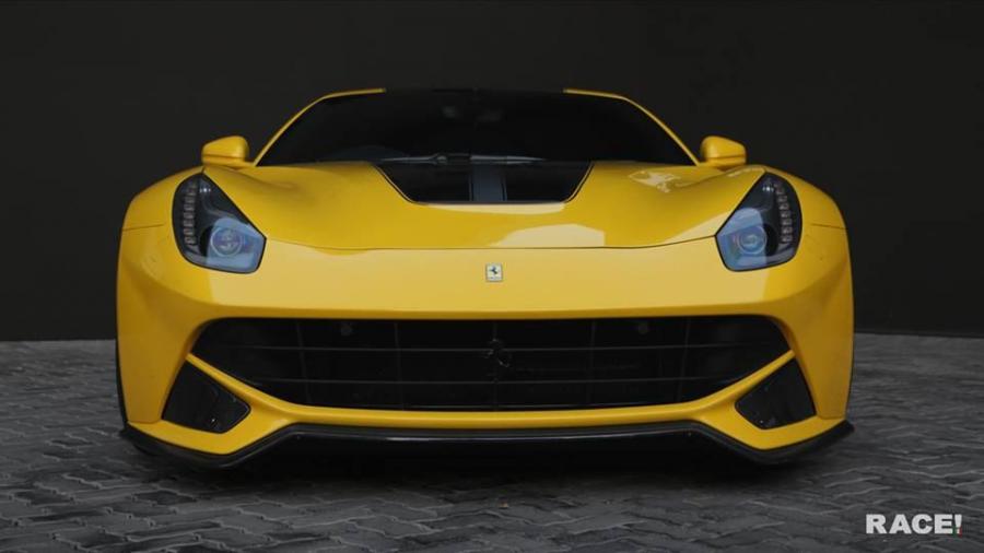  Ferrari F12berlinetta Yellow by Novitec Rosso and RACE! 2016 года  (фото 6 из 9)